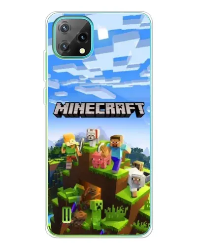 Чехол для Blackview Oscal C60 с картинкой «Minecraft классический мир» Чехол для Blackview Oscal C60 с картинкой «Minecraft классический мир»
