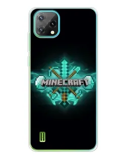 Чехол для Blackview Oscal C60 с картинкой «Minecraft Diamond лого» Чехол для Blackview Oscal C60 с картинкой «Minecraft Diamond лого»