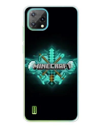 Чехол для Blackview Oscal C60 с картинкой «Minecraft Diamond лого» Чехол для Blackview Oscal C60 с картинкой «Minecraft Diamond лого»