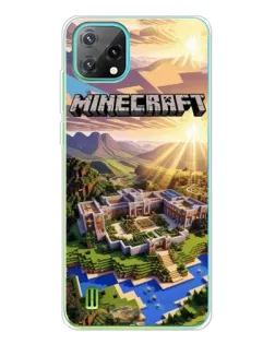 Чехол для Blackview Oscal C60 с картинкой «Minecraft панорама» Чехол для Blackview Oscal C60 с картинкой «Minecraft панорама»