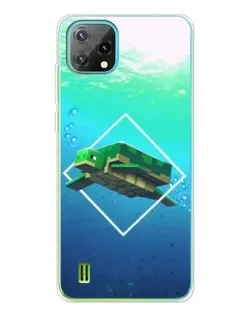Чехол для Blackview Oscal C60 с картинкой «Черепаха Minecraft» Чехол для Blackview Oscal C60 с картинкой «Черепаха Minecraft»