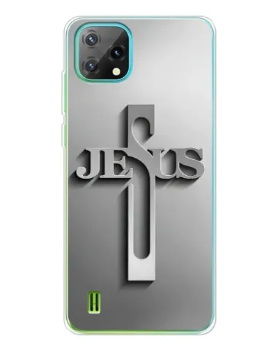 Чехол для Blackview Oscal C60 с картинкой «Металлический крест Jesus» Чехол для Blackview Oscal C60 с картинкой «Металлический крест Jesus»