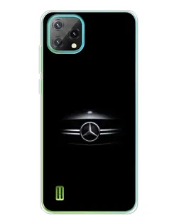 Чохол для Blackview Oscal C60 з картинкою «Mercedes — абстрактні лінії»