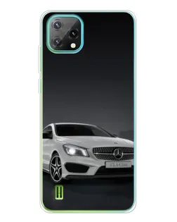 Чохол для Blackview Oscal C60 з картинкою «Mercedes AMG GT Silver»