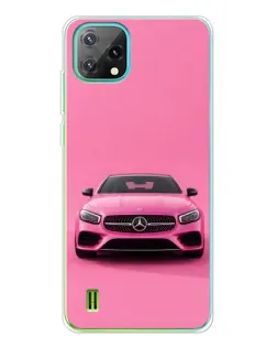 Чехол для Blackview Oscal C60 с картинкой «Розовый Mercedes AMG» Чехол для Blackview Oscal C60 с картинкой «Розовый Mercedes AMG»