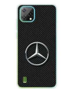 Чехол для Blackview Oscal C60 с картинкой «Карбоновый Mercedes стиль» Чехол для Blackview Oscal C60 с картинкой «Карбоновый Mercedes стиль»