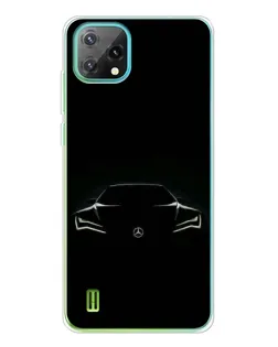 Чехол для Blackview Oscal C60 с картинкой «Mercedes — силуэт авто» Чехол для Blackview Oscal C60 с картинкой «Mercedes — силуэт авто»