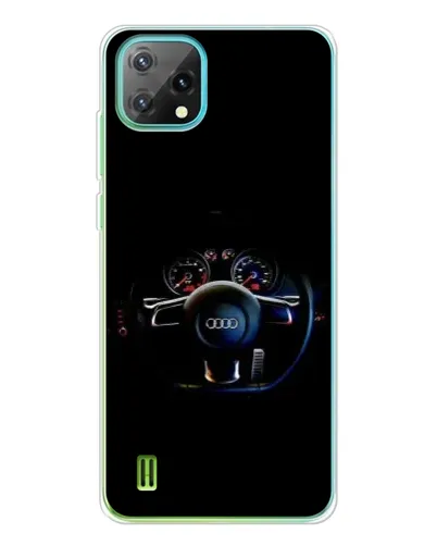 Чехол для Blackview Oscal C60 с картинкой «Салон Audi — руль» Чехол для Blackview Oscal C60 с картинкой «Салон Audi — руль»