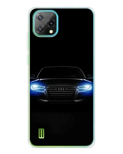 Чехол для Blackview Oscal C60 с картинкой «Audi в неоне» Чехол для Blackview Oscal C60 с картинкой «Audi в неоне»