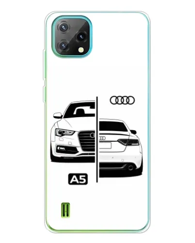 Чехол для Blackview Oscal C60 с картинкой «Audi — контрастный дизайн» Чехол для Blackview Oscal C60 с картинкой «Audi — контрастный дизайн»