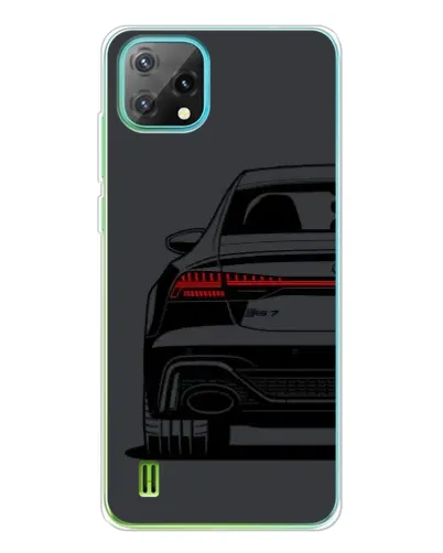 Чехол для Blackview Oscal C60 с картинкой «Задняя часть Audi — арт» Чехол для Blackview Oscal C60 с картинкой «Задняя часть Audi — арт»