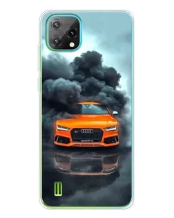 Чохол для Blackview Oscal C60 з картинкою «Audi у хмарах диму» Чохол для Blackview Oscal C60 з картинкою «Audi у хмарах диму»