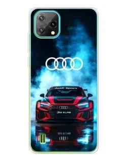 Чохол для Blackview Oscal C60 з картинкою «Audi Sport — неон» Чохол для Blackview Oscal C60 з картинкою «Audi Sport — неон»