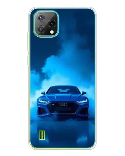 Чехол для Blackview Oscal C60 с картинкой «Audi — голубая энергия» Чехол для Blackview Oscal C60 с картинкой «Audi — голубая энергия»