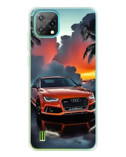 Чехол для Blackview Oscal C60 с картинкой «Audi — закат» Чехол для Blackview Oscal C60 с картинкой «Audi — закат»