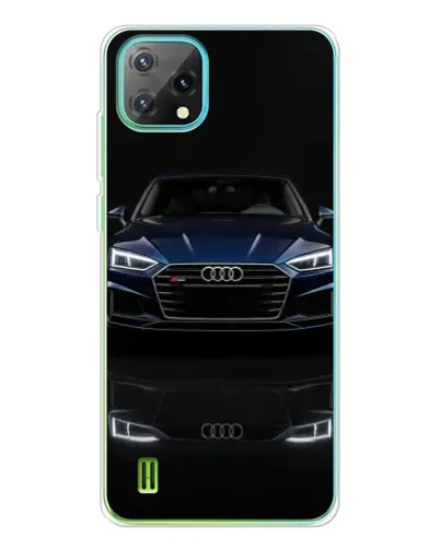 Чехол для Blackview Oscal C60 с картинкой «Audi — ночное отражение» Чехол для Blackview Oscal C60 с картинкой «Audi — ночное отражение»
