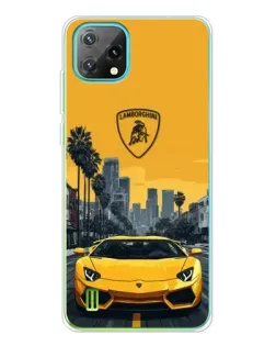 Чехол для Blackview Oscal C60 с картинкой «Желтый Lamborghini город» Чехол для Blackview Oscal C60 с картинкой «Желтый Lamborghini город»