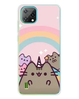 Чохол для Blackview Oscal C60 з картинкою «Єдиноріг Pusheen» Чохол для Blackview Oscal C60 з картинкою «Єдиноріг Pusheen»