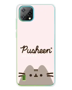 Чохол для Blackview Oscal C60 з картинкою «Pusheen логотип» Чохол для Blackview Oscal C60 з картинкою «Pusheen логотип»