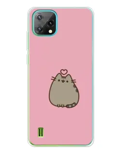 Чохол для Blackview Oscal C60 з картинкою «Pusheen серце» Чохол для Blackview Oscal C60 з картинкою «Pusheen серце»