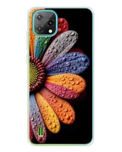 Чохол для Blackview Oscal C60 з картинкою «Райдужна квітка» Чохол для Blackview Oscal C60 з картинкою «Райдужна квітка»