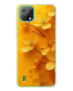 Чохол для Blackview Oscal C60 з картинкою «Золоті пелюстки» Чохол для Blackview Oscal C60 з картинкою «Золоті пелюстки»