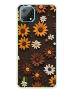 Чохол для Blackview Oscal C60 з картинкою «Візерунок з маленьких соняшників» Чохол для Blackview Oscal C60 з картинкою «Візерунок з маленьких соняшників»