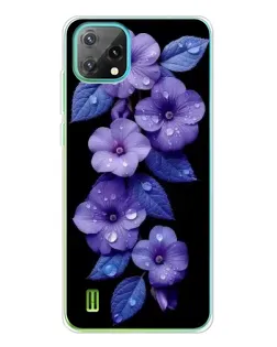 Чохол для Blackview Oscal C60 з картинкою «Фіолетові квіти з росою» Чохол для Blackview Oscal C60 з картинкою «Фіолетові квіти з росою»