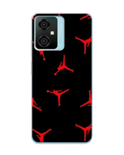 Чехол для Blackview Oscal C70 с картинкой «Jordan Red Pattern»