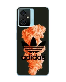 Чохол для Blackview Oscal C70 з картинкою «Помаранчевий дим Adidas»