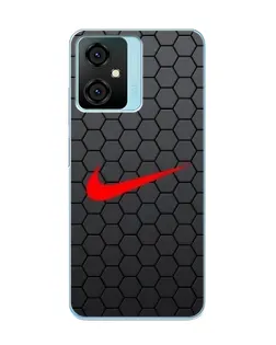 Чехол для Blackview Oscal C70 с картинкой «Nike — карбоновая сетка» Чехол для Blackview Oscal C70 с картинкой «Nike — карбоновая сетка»