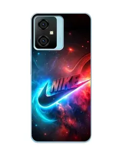 Чехол для Blackview Oscal C70 с картинкой «Огненный логотип Nike» Чехол для Blackview Oscal C70 с картинкой «Огненный логотип Nike»