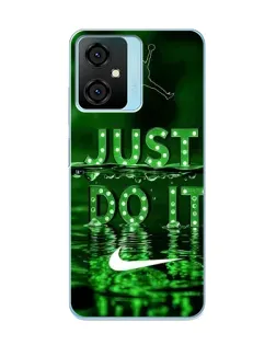 Чехол для Blackview Oscal C70 с картинкой «Зеленый неоновый Nike» Чехол для Blackview Oscal C70 с картинкой «Зеленый неоновый Nike»