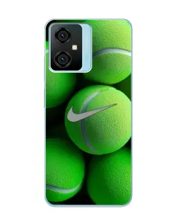 Чехол для Blackview Oscal C70 с картинкой «Теннисные мячи Найк» Чехол для Blackview Oscal C70 с картинкой «Теннисные мячи Найк»