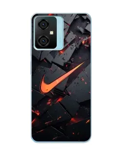 Чехол для Blackview Oscal C70 с картинкой «Nike — эффект разломов» Чехол для Blackview Oscal C70 с картинкой «Nike — эффект разломов»