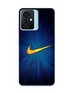 Чехол для Blackview Oscal C70 с картинкой «Синий пульс Nike» Чехол для Blackview Oscal C70 с картинкой «Синий пульс Nike»