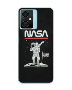 Чехол для Blackview Oscal C70 с картинкой «NASA — шагаем по Луне» Чехол для Blackview Oscal C70 с картинкой «NASA — шагаем по Луне»