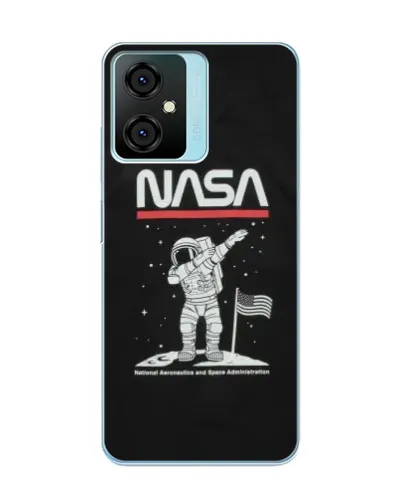 Чехол для Blackview Oscal C70 с картинкой «NASA — шагаем по Луне» Чехол для Blackview Oscal C70 с картинкой «NASA — шагаем по Луне»