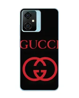Чохол для Blackview Oscal C70 з картинкою «Gucci — червоний логотип»