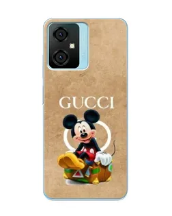 Чохол для Blackview Oscal C70 з картинкою «Міккі Маус Gucci — крафт»