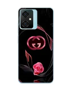Чохол для Blackview Oscal C70 з картинкою «Gucci — неонова троянда»