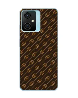 Чохол для Blackview Oscal C70 з картинкою «Gucci — золоті діагоналі»