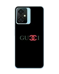 Чохол для Blackview Oscal C70 з картинкою «Gucci — червоний градієнт»