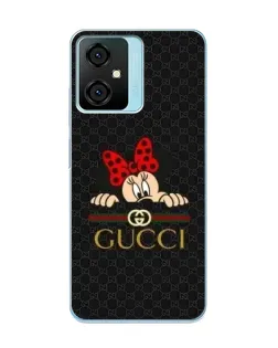 Чохол для Blackview Oscal C70 з картинкою «Мінні Маус Gucci — чорний»