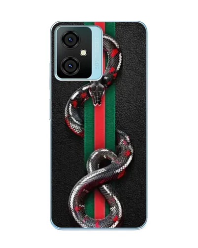 Чехол для Blackview Oscal C70 с картинкой «Gucci — змея на полосе» Чехол для Blackview Oscal C70 с картинкой «Gucci — змея на полосе»