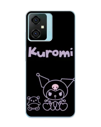 Чехол для Blackview Oscal C70 с картинкой «Kuromi — черный минимализм» Чехол для Blackview Oscal C70 с картинкой «Kuromi — черный минимализм»