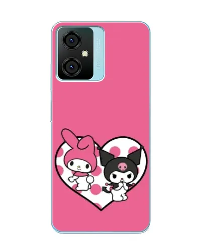 Чехол для Blackview Oscal C70 с картинкой «Kuromi и My Melody» Чехол для Blackview Oscal C70 с картинкой «Kuromi и My Melody»