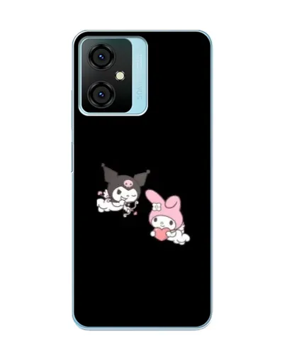 Чехол для Blackview Oscal C70 с картинкой «My Melody и Kuromi» Чехол для Blackview Oscal C70 с картинкой «My Melody и Kuromi»