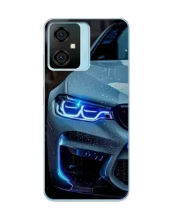 Чохол для Blackview Oscal C70 з картинкою «Погляд BMW з синіми фарами»