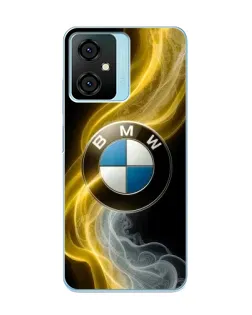 Чохол для Blackview Oscal C70 з картинкою «Золотистий дим BMW»